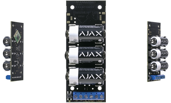 AJ-TRANSMITTER  Transmisor vía radio Inalámbrico 868 MHz Jeweller Entradas cableada  alarma y tamper