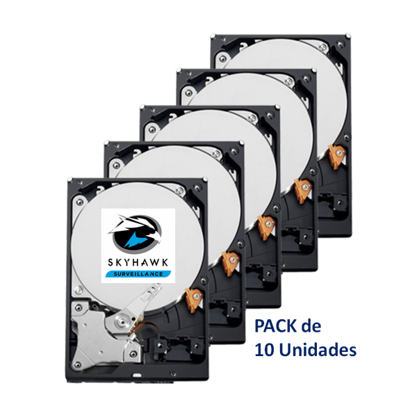 10XHD1TB-S  Pack de discos duros 10 unidades Seagate ST1000VX001 1 TB