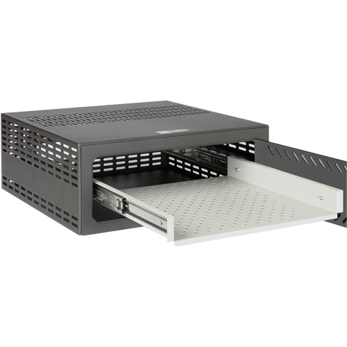 VR-020  Bandeja extraíble para caja fuerte Compatible con VR120 y VR120E Para DVR de 1,5 / 2 U rack