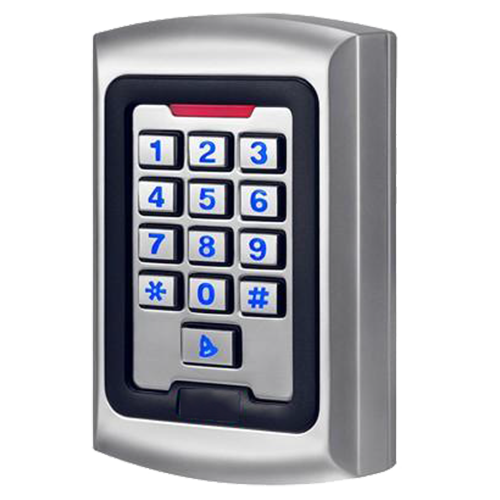 AC102        Control de acceso autónomo para interior     Acceso por teclado y EM RFID