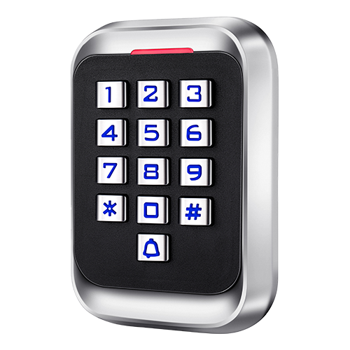 AC108        Control de acceso autónomo     Acceso por teclado y EM RFID     Salida relay, alarma