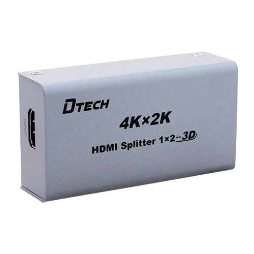 HDMI-SPLITTER-2-4K  Multiplicador de señal HDMI 1 entrada HDMI 2 salidas HDMI Hasta 4K