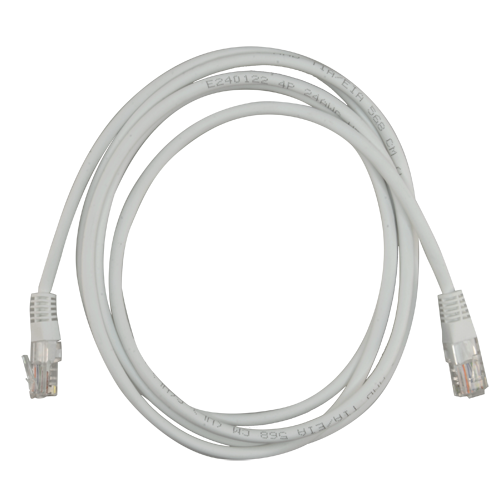 UTP1-2W  Cable UTP Safire Ethernet Conectores RJ45 Categoría 5E 2 m Color blanco
