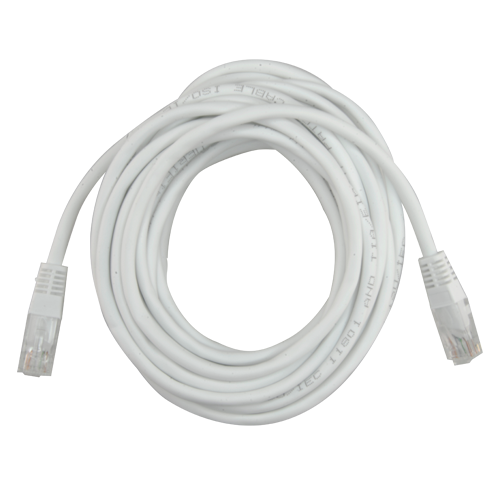 UTP1-5W  Cable UTP Safire Ethernet Conectores RJ45 Categoría 5E 5 m Color blanco