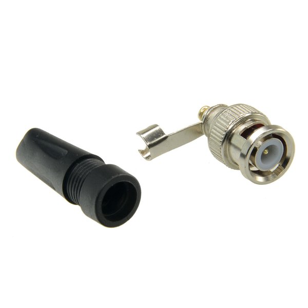 CON120  Conector SAFIRE BNC para atornillar Compatible con cualquier cable Universal