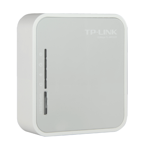 TL-MR3020  TP-LINK Router Wifi portátil 3G/4G Conexiones Ethernet, USB Pinchos 3G/4G y Wifi