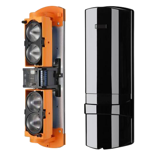 ABH-250L Detector de barrera por infrarrojos Cableado | 4 haces | Función AND y OR Alcance máx. 250m