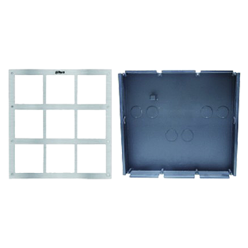 VTOF009-VTOB115       Panel frontal y caja de registro     Específica para videoporteros