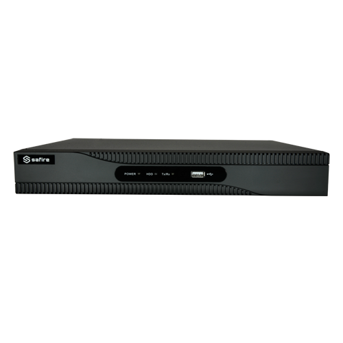 SF-HTVR8104A-HEVC H.265+  4CH / 2 IP  5 Mpx (1080P) HDMI Full HD Alarmas 4 CH Audio 1 HDD