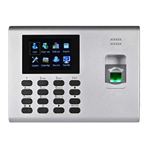 ZK-UA140        Control de Presencia y Acceso simple     Huellas, Tarjeta EM RFID y teclado