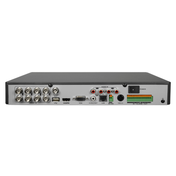 SF-HTVR8108AH-4AI  8CH HD / 8 IP/ 4 CH AI   H265 Pro+ Alarmas, Audio 1 HDD