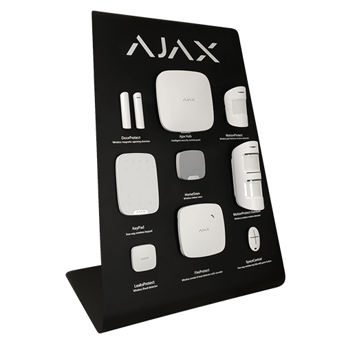 AJ-STOTEM-W  Expositor Demo de sobremesa Kit de alarma profesional Ajax Comunicación Ethernet y GPRS