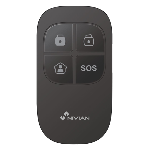 NVS-RC2         Nivian Smart     mando a distancia     Armado, desarmado, parcial y pánico