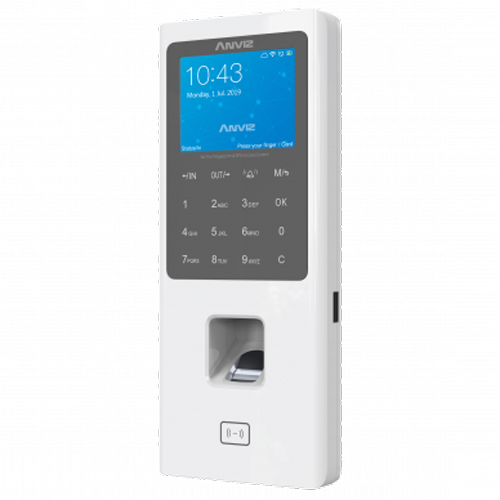 W2-PRO   Lector biométrico autónomo ANVIZ Huellas dactilares, RFID y teclado