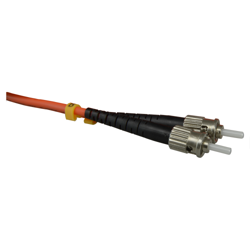 FB-SCST-DXMM-5  Cable de fibra Duplex Multimodo Conector SC a ST 5 metros Color naranja