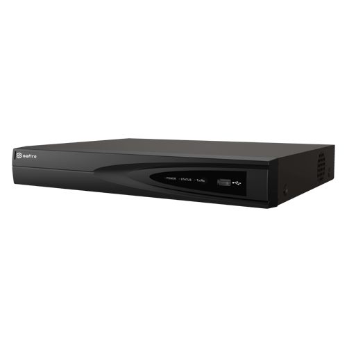 SF-XVR6216AS         Videograbador 5n1 Safire H.265Pro+     Audio sobre cable coaxial     16CH HDTVI