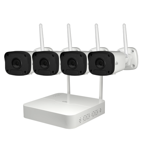 UV-KIT001-B84W   Kit de Videovigilancia Uniview Conexión ethernet y WiFi Instalación sencilla