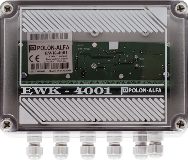EWK-4001  Dispositivo de supervisión de 8 entradas múltiple direccionable