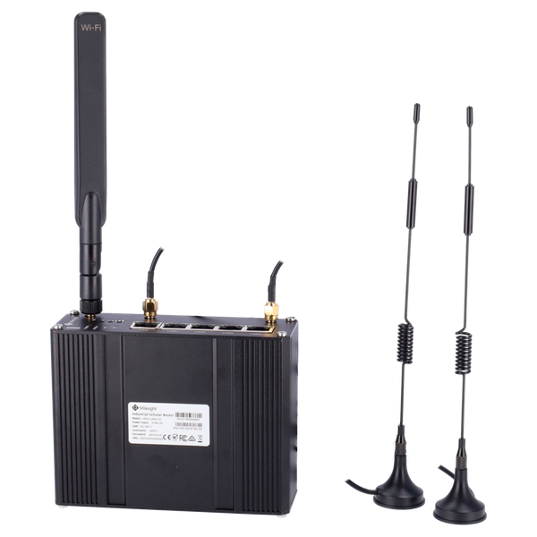 MS-UR35-L04EU-W   Milesight Router Industrial 4G WiFi 5 puertos 10/100 Ranura microSD