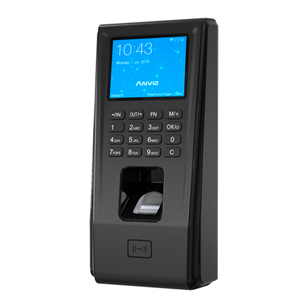 EP30  Lector biométrico autónomo ANVIZ Huellas dactilares, RFID y teclado 3000 grabaciones / 50000