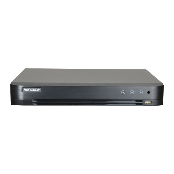 iDS-7204HQHI-K1/2S  Videograbador 5n1 Hikvision 4 CH HDTVI / HDCVI / AHD / CVBS / 2 IP H.265 Pro+