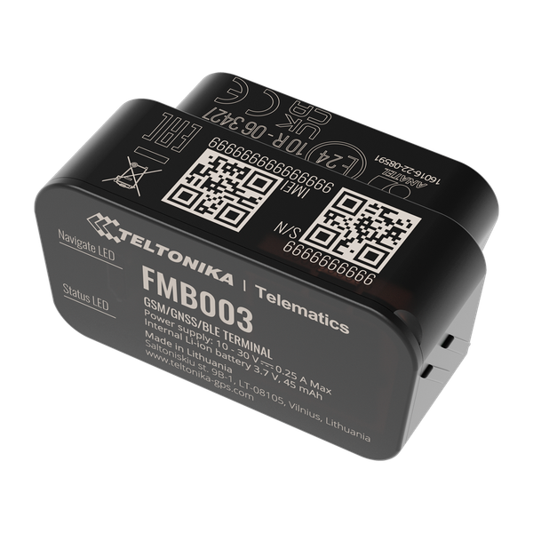 TK-FMB003  Tracker Plug & Play para vehículos Conexión OBD Instalación rápida y accesible 2G y BLE