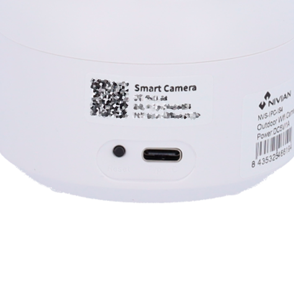 NVS-IPC-IS4  Nivian Smart Cámara 2K Wifi 2.4 GHz Control PT Autotracking | IR 10 m Detección persona