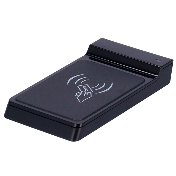 ZK-CR20MD  Lector de tarjetas USB Tarjetas MF y MF DESFire Indicador LED Plug & Play Lectura fiable